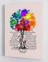 To My Daughter - From Mom - Hard Time Framed Canvas Gift MD002 - DivesArt LLC